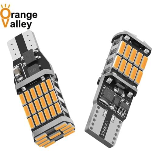 2PCS Car Signal Light T15 W16W LED Bulb T10 W5W 4014 LED Lights Canbus No error High Power DC 12V Reverse Back Parking Lamps