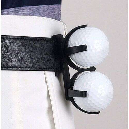 2pcs Golf Ball Holder Clip Prop Organizer Golfing Sporting Golfer Training Accessory2