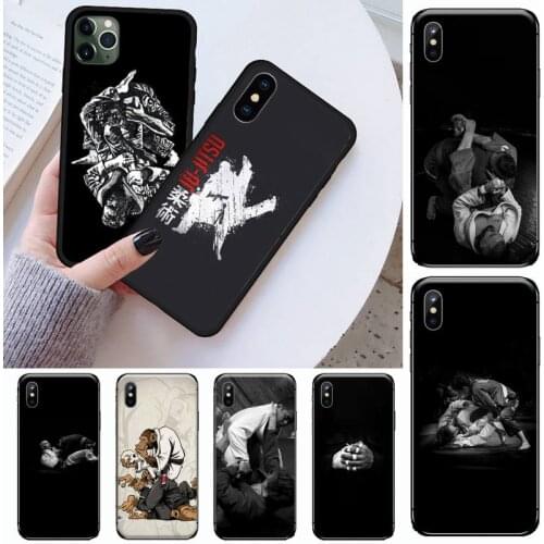 Sport Martial Art MMA Fight Jiu Jitsu Phone Case for iPhone 11 12 mini pro XS MAX 8 7 6 6S Plus X 5S SE 2020 XR