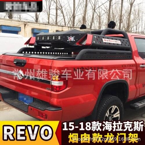 Suit For Hailax Hilux 15-18 Revo Chimney Overturning with Light Gantry Anti Rolling Frame Rear Case Cover Pickup