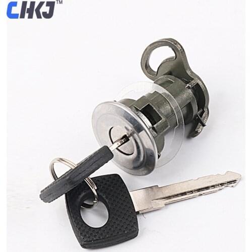 CHKJ Car Left Door Lock Cylinder For Mercedes Benz Minibus Auto Replacement Ignition Lock Latch Set with 2 Keys Free Shipping