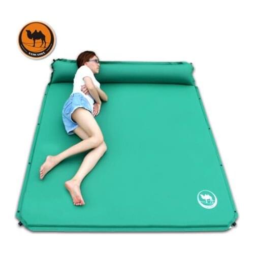CS-033-3 2 Person Broadened Automatic Inflatable Mattress Outdoor Camping Cushion Car Self Driving Hiking Picnic Pad BBQ Mat