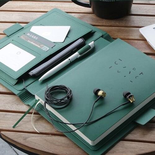 Business affairs Customerized High-grade Meeting Leather surface thickening office Notebook fashion Simplicity planner Agenda