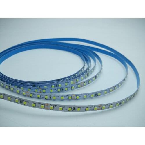 2835 SMD 120leds/m DC24V led flexible strip;5m long;120W;white PCB;non-waterproof;IP33