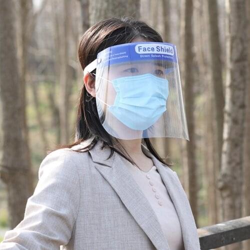 Kichen Anti-Oil Protective Mask Protection Face Shield Anti Saliva Splash-Proof Protect Eye Full Face Mask Cover Reutilizable
