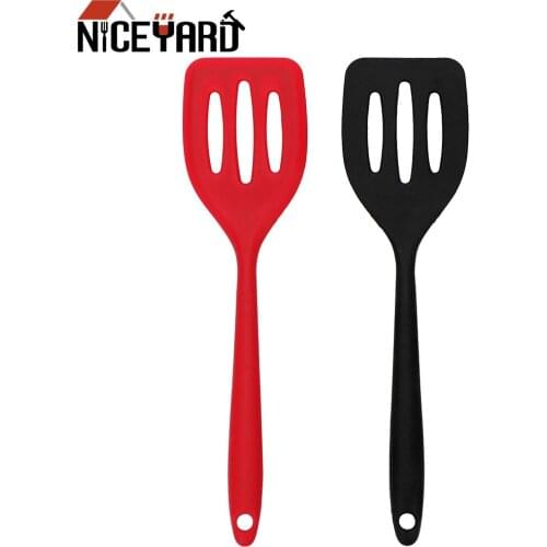 NICEYARD Kitchen Tools Cooking Utensils Egg Fish Frying Pan Scoop Slotted Turners Gadgets Fried Shovel Spatula Silicone Turners