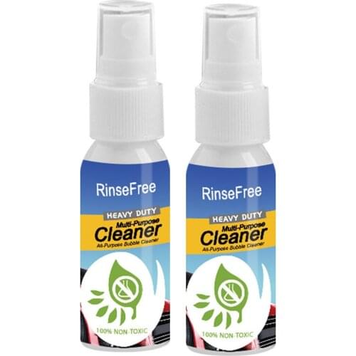 2PC All-purpose Kitchen Bubble Cleaner Household kitchen foam Multifunctiona Rusts Remover Grease Cleaner Home Detergent 30ML