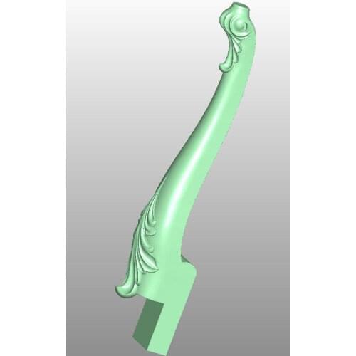 3D STL model for CNC Router mill relief design furniture cabinet chair table bed leg 238