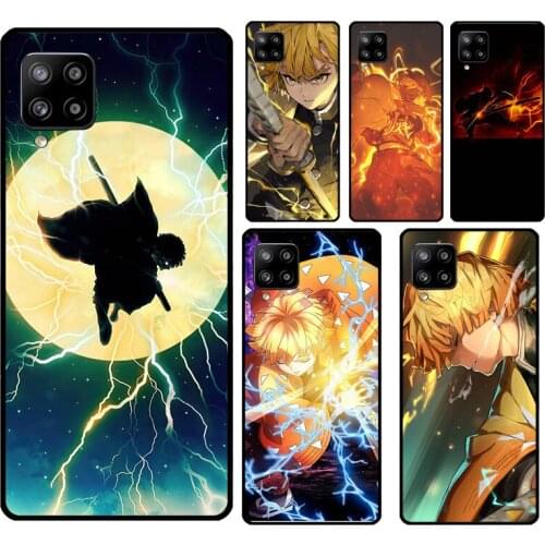 Zenitsu Agatsuma Demon Slayer Soft Case For Samsung A52 A12 A32 A42 A72 A31 A41 A51 A71 A21S A20e A02S A10 A20S A40 A50 A70