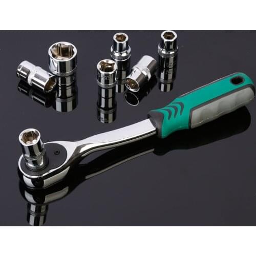 HGhomeart Car Repair Tool spanners Box Set Hand Tool Set Includes Wrench and Ratchet Set Great for The Home Garage or Car