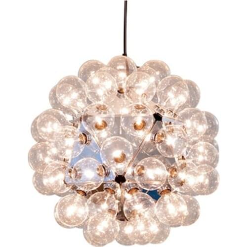 Taraxacum bubbles Pendant Lights Glass Mirror Ball Hanging Lamp Kitchen Modern Lighting Fixtures Hanging Light bar Dining room