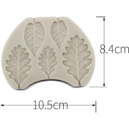 Nuts Berries Cake 1PC DecorSilicone Blackberry Oak Leaves Kitchen Accessory Cake Mould Fondant Mold Cake Decorating Tools