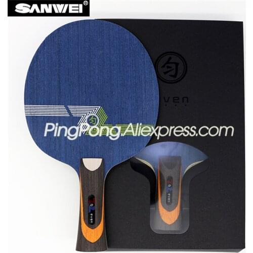 Original SANWEI BLUE EVEN LY1091 Table Tennis Blade (10+9 Ply Carbon) LY 1091 19 Ply Racket Ping Pong Bat Paddle