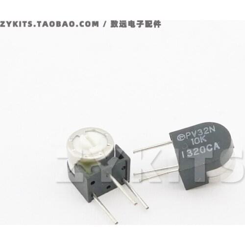 Original New 100% PV32N103 10K single-turn side adjustment fine-tuning potentiometer precision adjustable resistance (SWITCH)