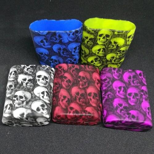 1 pcs random Design Skull Head Protective silicone case cover sleeve For eleaf istick pico75w box mod pico 75w Protective