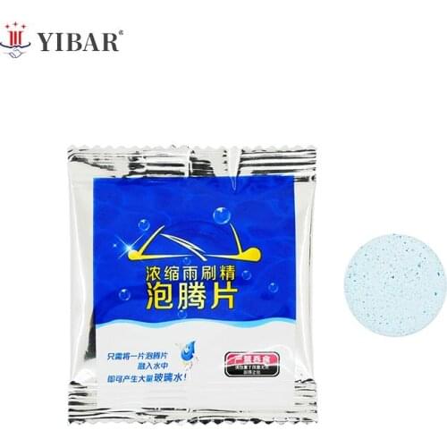 10PCS Auto Car Windshield Glass Wash Cleaner Concentrated Effervescent Tablets