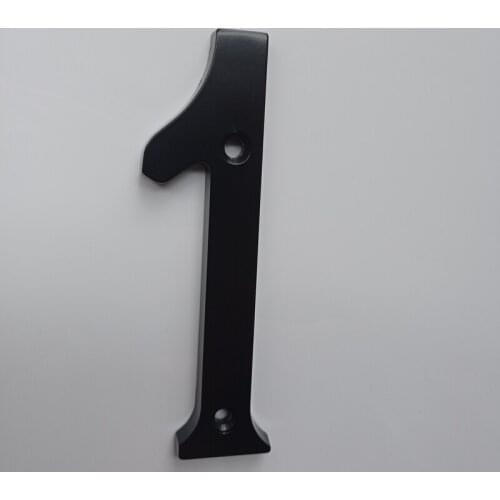 15 cm Big Black House Number Floating Sign Modern Door Numbers Building Signage Outdoor Huisnummer Numeros Casa Address BO