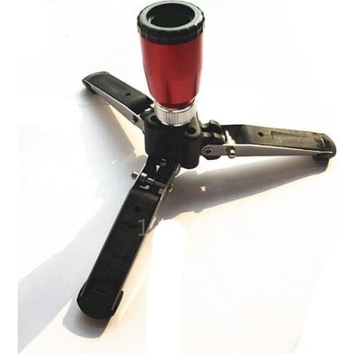 3/8 screw Tripod Monopod Support Stand Universal Stand Three Feet 3 Legs Monopod Support Stand Base For Manfrotto DSLR Came