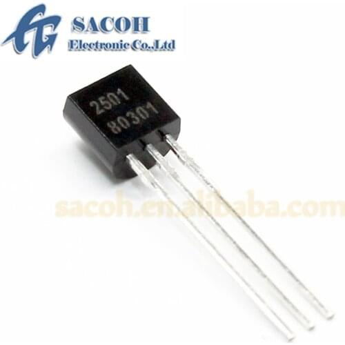 10PCS/lot New OriginaI DS2501 or DS2501U DS2501R or DS2502 DS2502P DS2502U DS2502S DS2502P TO-92 1 kbit Add-Only Memory