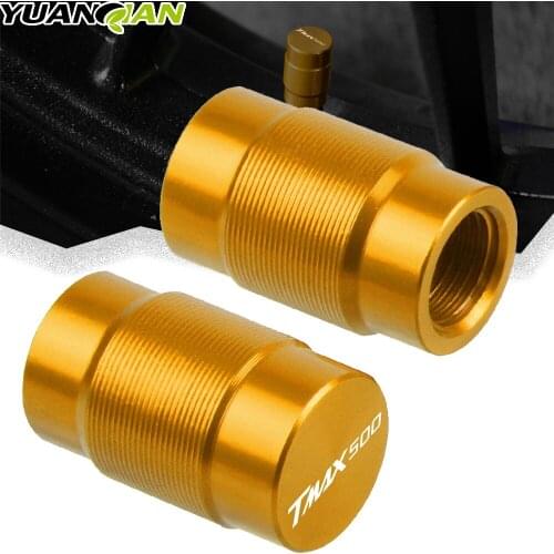 For YAMAHA T-MAX 500 TMAX500 SX DX 2014-2018 2017 16 Motorcycle Accessories CNC Cover Wheel Tire Valve Stem Airtight Covers Cap