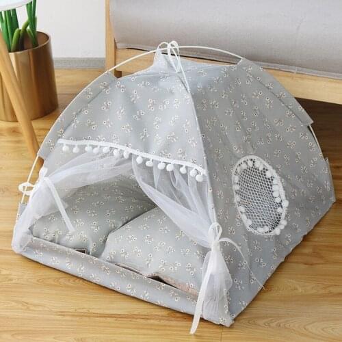 House for Cats Beds and Sofa Pet Dog Bed Small Dogs Pets Kittens Animal Goods Cat Accessories Kitten Products Supplies Home