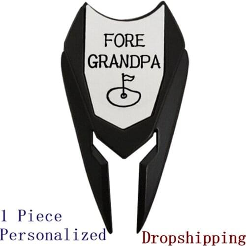 Golf Ball Marker 1pc Personalized Custom Engraved Golfer Accessories Wooden Groomsmen Gifts for Dad Boyfriend Dropshipping GLC17