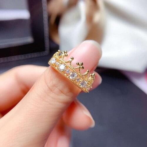 MeibaPJ Rings With Diamonds