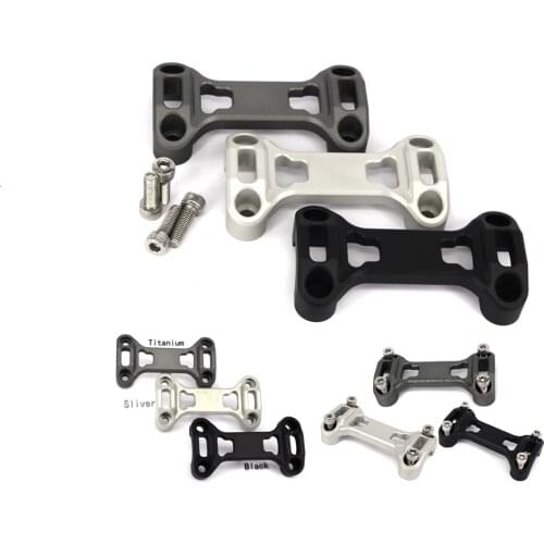Motorcycle Accessories CNC Handlebar Clamp Cover Support For BMW R1200GS LC 2013- R1200GS LC Adventure 2014