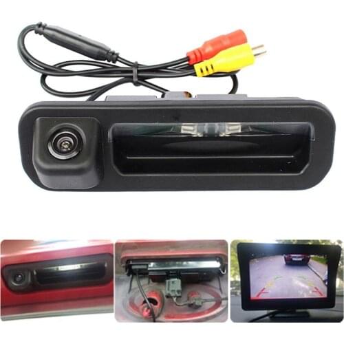 New Car Auto Night Vision Trunk Handle Rear View Camera for Ford Focus 2012-2015