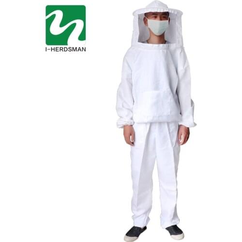 Apiculture Anti Bee Beekeeping Clothing Suit Apiculture Protetor Beekeeping Equipment Clothes Jacket Hat Suit Product Bee Tools