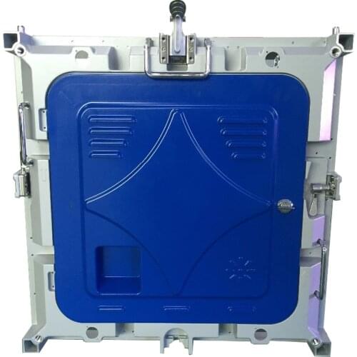 P6 RGB full color 576*576mm Indoor die casting aluminium cabinet advertising media led video wall sign LED display screen