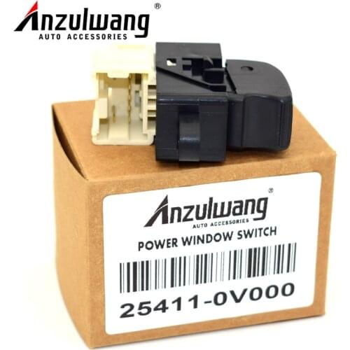 25411-0V000 254110V000 Power Window Regulator Assist Switch For Nissan Pathfinder R50 Terrano II R20
