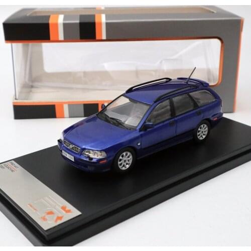 Premium X 1:43 For V~VO V40 2001 METALLIC DARK BLUE PRD441 Diecast Models Car Limited Edition Collection Auto Toys Gift
