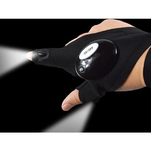 LED flashlight waterproof night fishing gloves+ LED Light Rescue Tools for Toyota Honda Nissan Teana X-Trail Qashqai Livina
