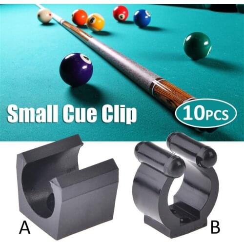 2019 New 10Pcs Billiards Snooker Cue Locating Clip Holder For Pool Cue Racks Set Snooker Billiard Accessories Billiard Supplies