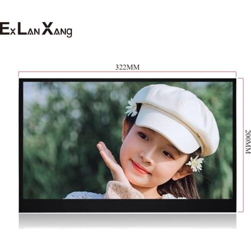 14 Inch 1920x1080 IPS FHD LCD Screen With HDMI USB Input Thin Gaming Display Portable Monitor