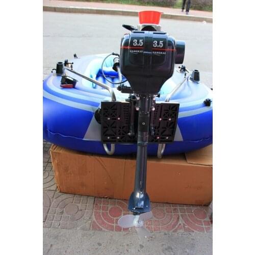 2018 New Design Best Quality 4-stroke 3.6HP HANGKAI outboard motor boat engine inflatable boat motor
