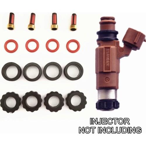 4set fuel injector repair kits for INP780 INP781 780033R 78102YN Fit for Mazda 626 2.0 protege 1.8 (AY-RK066 AY-RK022)