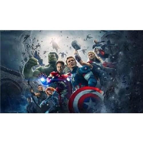 2021 NEW Diy 5D Diamond Painting People Cross Stitch Avenger Super Hero Diamond Embroidery Pattern Drill Mosaic Home Decor Gift