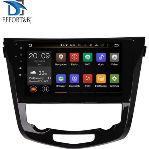 10.1'' IPS Screen Android 4GB RAM Car Radio Stereo For NISSAN X-TRAIL/Qashqai/Dualis /Rouge 2013-2019 Auto A/C Bluetooth Wifi