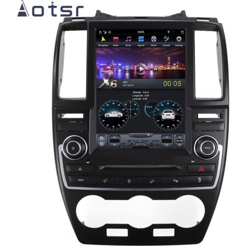 AOTSR Tesla Style Android 8 PX6 Car Player For Land Rover Freelander 2 2007 - 2015 Car GPS Navigation DSP CarPlay Autostereo