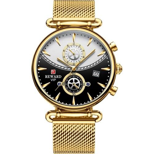 New Men Watches Top Brand Luxury Sport Quartz Blue Watch Men Full Steel Business Wrist Watch Waterproof Relogio Masculino