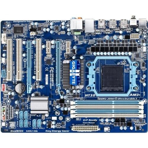For Gigabyte GA-870-UD3P Original Used Desktop Motherboard 870-UD3P 870 Socket AM3+ DDR3 On Sale