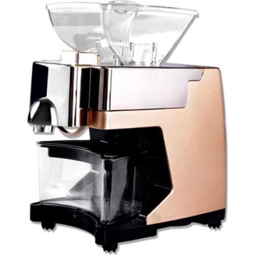 Household Oil Press Machine Automatic Intelligent Multi-functional Peanut Rapeseed Oil Press Machine Hot Cold Type Oil Expeller
