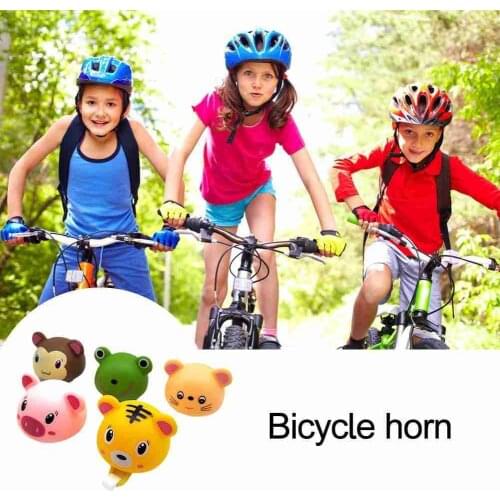 Mountain Bike Headlights Tiger Bells Alarm Children Balance Bicycle Accessories Horn Decorative Lights Warning Indicator