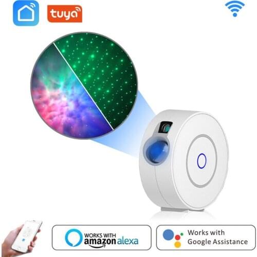 Tuya Remote Star Galaxy Laser Projector Starry Sky Stage Lighting Effect Bedrooms Kids Room Party Night Holiday Wedding Lights