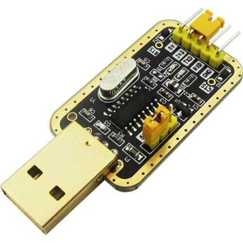 CH340 module instead of PL2303 , CH340G RS232 to TTL module upgrade USB to serial port in nine Brush small plates
