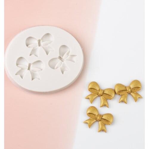 Multiple MINI Bow Bowknots Shape Cake Mold Chocolate Mold for the Kitchen Baking Cake Tool DIY Sugarcraft Decoration Tool