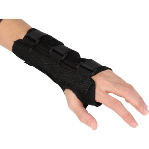Wrist Support Brace Protective Guard Gear Wristband Splint Carpal Tunnel Arthritis Sprain Breathable Wrist Support Right/Left