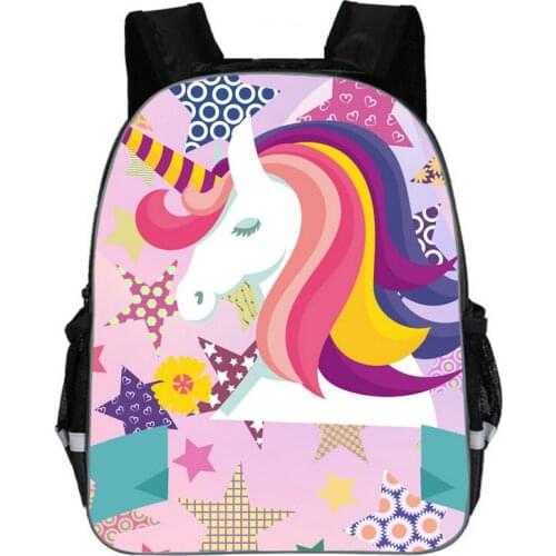 Unicorn Backpack For Teenagers Boys Girls Toddler Animal Rainbow Unicorn Kid School Book Bags Men Women Mochila Bolsa